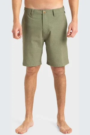 Quiksilver | Mens Union Heather Amphibian 19" Hybrid Shorts - - Size 28 at Official Store - Only 4 Left