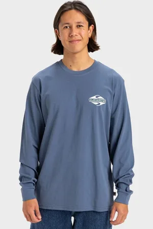 Quiksilver | Mens Heritage Sun Long Sleeve T-Shirt - - Size XXXL at Official Store