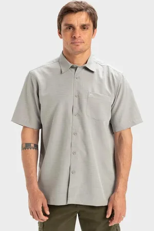 Quiksilver | Mens Waterman Centinela Premium Anti-Wrinkle Shirt - - Size XL at Official Store