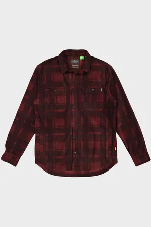 Quiksilver | Mens North Sea Expedition Long Sleeve Shirt - - Size L at Official Store