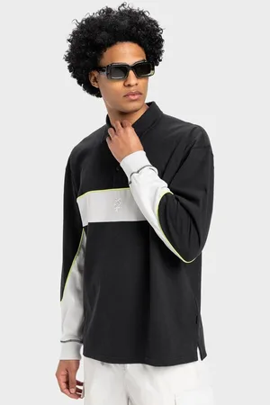 Quiksilver | Mens Mercury Rugby Long Sleeve Shirt - - Size XL at Official Store