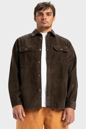 Quiksilver | Mens Venture Long Sleeve Shirt - - Size L at Official Store