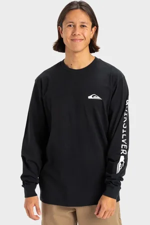 Quiksilver | Mens Big Clicker Long Sleeve T-Shirt - - Size XXXL at Official Store