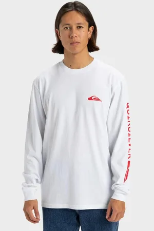 Quiksilver | Mens Big Clicker Long Sleeve T-Shirt - - Size XXXL at Official Store