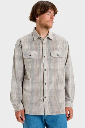 Quiksilver | Mens Venture Corduroy Long Sleeve Shirt - - Size XL at Official Store