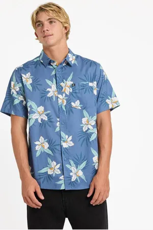 Quiksilver | Mens Apero Classic Floral Short Sleeve Shirt - - Size XS at Official Store - Only 1 Left