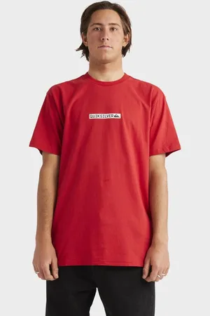 Quiksilver | Mens Cicker Logo T-Shirt - - Size S at Official Store