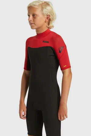 Quiksilver | Boys 8-16 2/2Mm Everyday Sessions Short Sleeve Back Zip Springsuit - - Size 16 at Official Store - Only 2 Left
