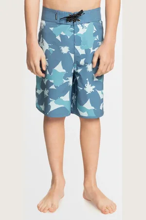 Quiksilver | Boys 8-16 Surfsilk Scallop Boardshorts - - Size 24/8 at Official Store - Only 2 Left