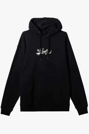 Quiksilver | Mens Dna Impaired Logo Pullover Hoodie - - Size L at Official Store - Only 1 Left