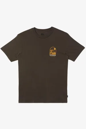 Quiksilver | Mens Fuji Short Sleeve T-Shirt - - Size L at Official Store - Only 1 Left