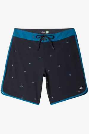 Quiksilver | Mens Surfsilk Scallop 18" Boardshorts - - Size 32 at Official Store - Only 1 Left