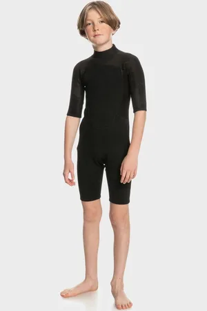 Quiksilver | Boys 8-16 2/2Mm Prologue Short Sleeve Back Zip Springsuit - - Size 14 at Official Store - Only 1 Left