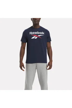 Reebok Id Stacked Logo T-Shirt