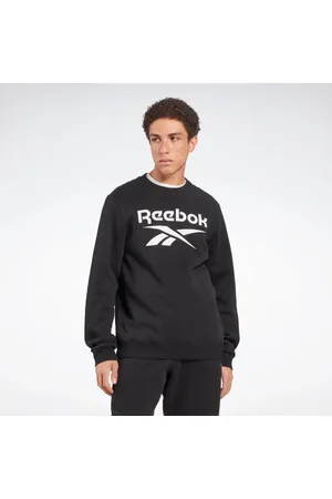 Reebok Identity Fleece Stacked Logo Pullover Hoodie in harmony