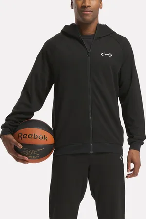 Reebok Basketball Full-Zip Hoodie Black