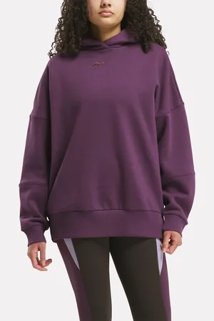 Reebok Lux Oversized Hoodie Midnight Plum