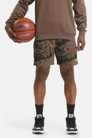 Reebok Basketball Transition Allover Print Shorts