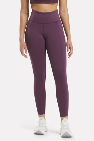 Reebok Lux High-Rise Leggings Midnight Plum