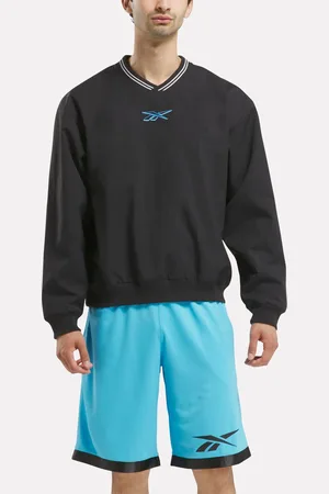Reebok Classics Uniform Lined Woven Crew Top Black