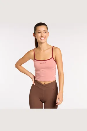 Reebok Layering Tank Pink Clay/ Rich Maroon