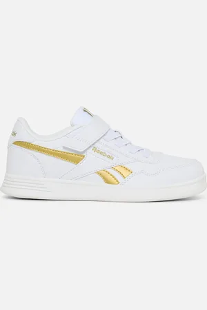 Reebok Court Advance Elastic Lace White/Goldmetallic