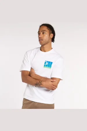 Reebok Gs Hs Shaq Silo Logo Tee White