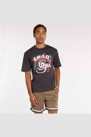 Reebok Gs Hs Shaq Spiral Tee Washed Black