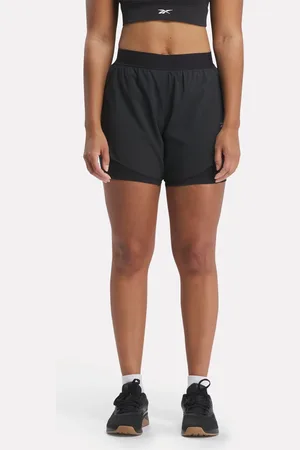 Reebok Running Two-In-One Shorts Night Black