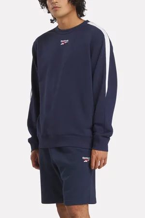 Reebok Ri Cross Check Crew Vector Navy