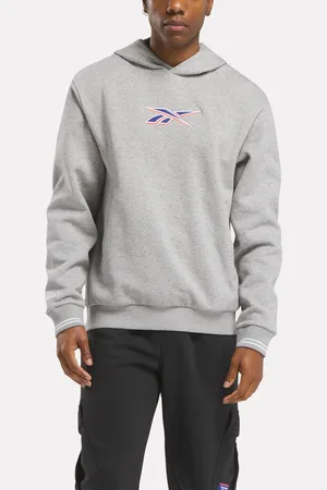 Reebok Classics Uniform Hoodie Med Grey Heather/Med Grey
