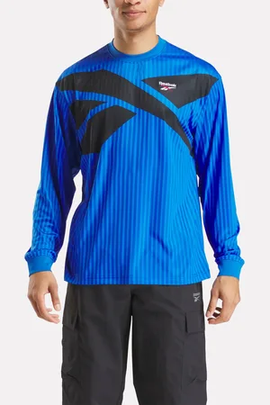 Reebok Ri Cross Check Ls Jersey Optimum Blue