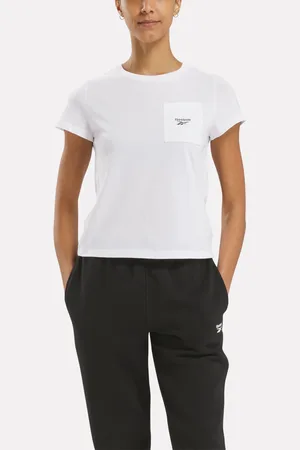 Reebok Identity Small Logo Tee White