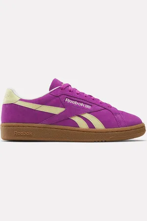 Reebok Club C Grounds Uk Purplerave/Yellow/Chalk