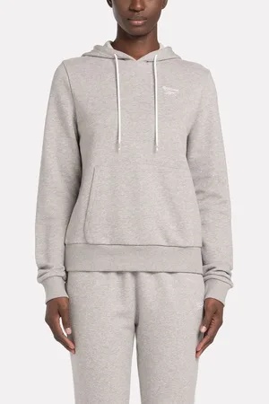 Reebok Ri Sl French Terry Hoodie Medium Grey Heather