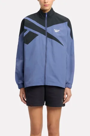 Reebok Open Hem Vector Track Jacket Twilight Purple/Night Black