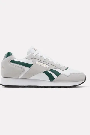 Reebok Glide White/Collegiate Green/Grey