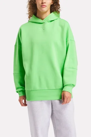 Reebok Lux Oversized Hoodie Solar Lime