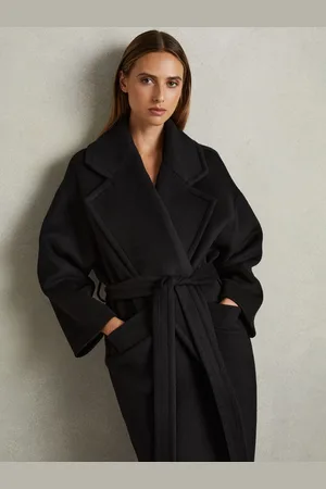 Reiss Bridget Wool-Blend Blindseam Coat