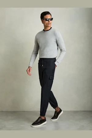 Reiss Lavenham Technical Cargo Drawstring Trousers