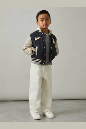 Reiss Wells 3-9 yrs Home-Run Colourblock Bomber Jacket