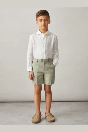 Reiss Kin Junior Linen Suit Shorts