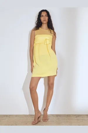 Reiss Liliana Atelier Ribbon-Tie Corset Shift Dress