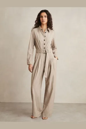 Reiss Abigail Tailored Wide Leg Jumpsuit