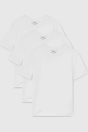 Reiss Honor 3 Pack 3 Pack Cotton Crew-Neck T-Shirts