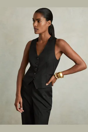 Reiss Millie Single-Breasted Tailored Waistcoat