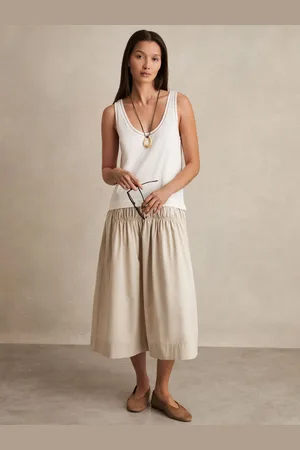 Reiss Wren Layered Sleeveless Midi Dress