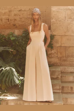 Reiss Dion Wide-Leg Cut-Out Jumpsuit