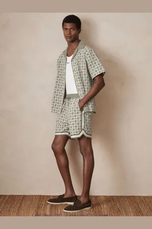 Reiss Forn | Ch?? Embroidered-Motif Shorts