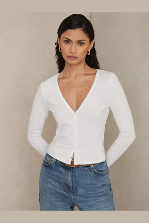 GOOD AMERICAN Pointelle Cardigan